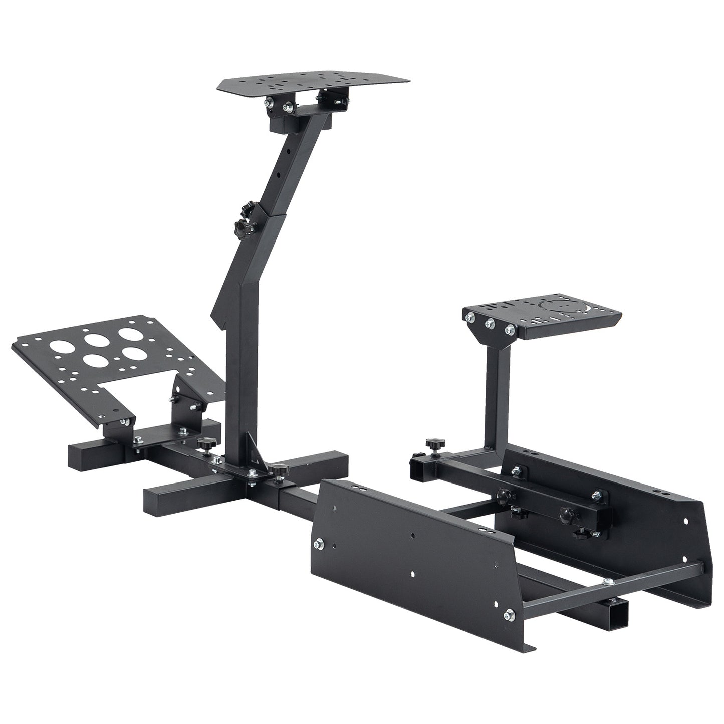 Dardoo Gaming Simulator Cockpit Adjustable Fits for Logitech G920 Thrustmaster Not Included Steering Wheel Pedal Shifter