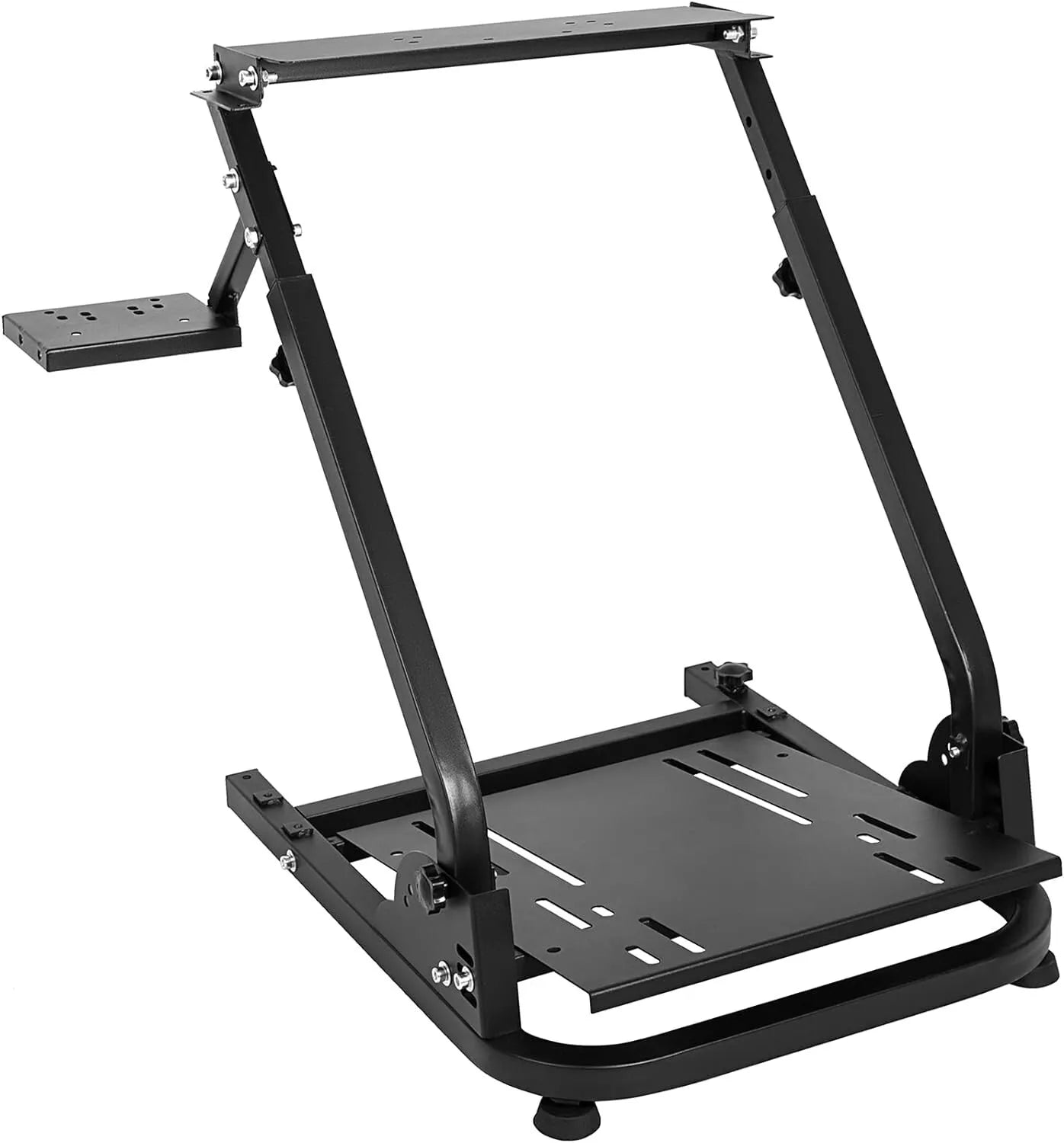 Dardoo Foldable Racing Wheel Stand Fit for Logitech G920,G29,G25,G923, Thrustmaster T80 T150 TX F430, Fanatec, Adjustable Steering Wheel Platform, not Included Wheel and Pedals, Shifter