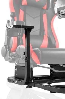 Dardoo Joystick Attachment,Bracket Shift Handbrake Accessory Set for Our store's Racing Simulator Frame with Rear seat