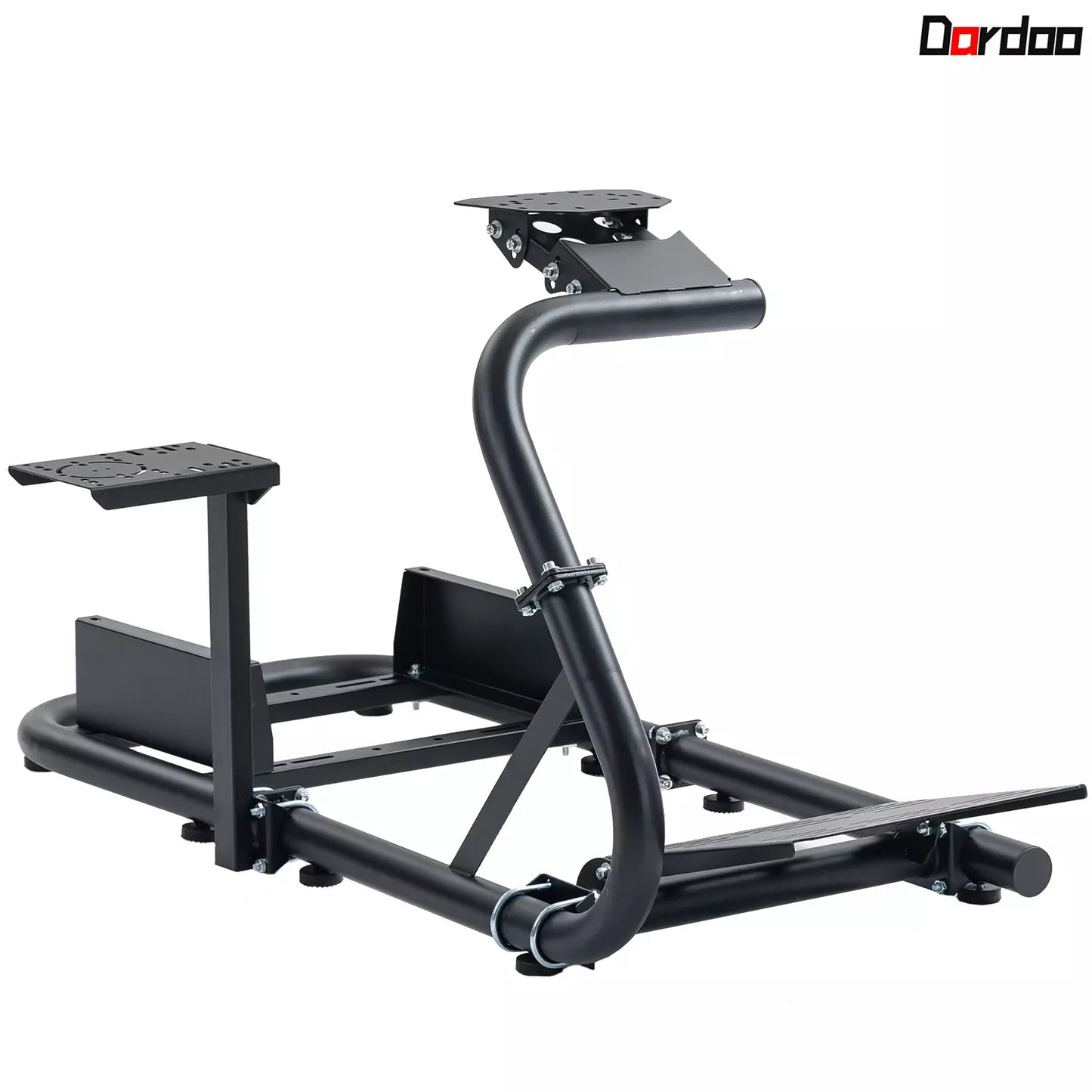 Dardoo G920 Racing Simulator Cockpit Adjustable Fits for Logitech G29 G920 G923, Thrustmaster T300RS TX, Fanatec PC PS4 Xbox, Stable Sim Racing Rig Without Wheel, Pedal and Handbrake