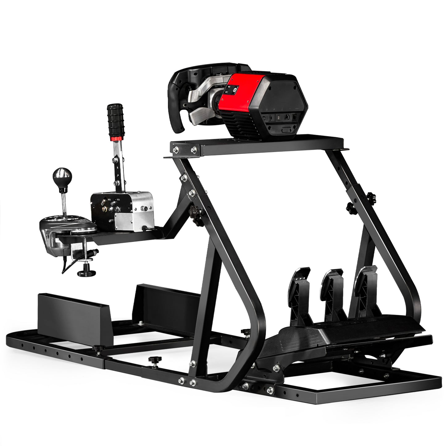 Dardoo G29 Racing Simulator Cockpit,Filly Adjustable, Fit for Logitech G920 G923,Thrustmaster T150, Playstation, PC, Adjustable Steering Wheel Stand, Not Included Steering Wheel, Shifter, Pedals