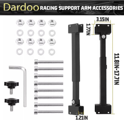 Dardoo Racing Simulation Frame Accessories, Reinforced Racing Frame, only for Some Racing Frames