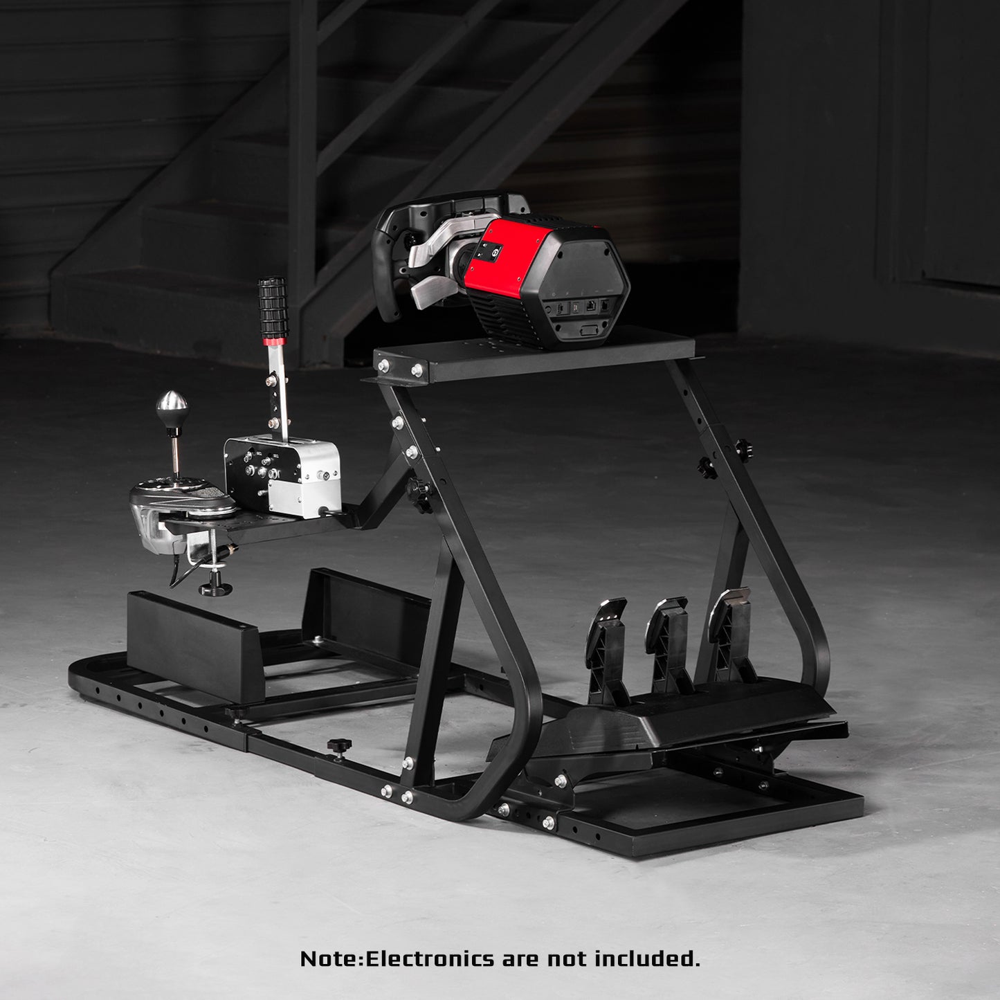 Dardoo G29 Racing Simulator Cockpit,Filly Adjustable, Fit for Logitech G920 G923,Thrustmaster T150, Playstation, PC, Adjustable Steering Wheel Stand, Not Included Steering Wheel, Shifter, Pedals