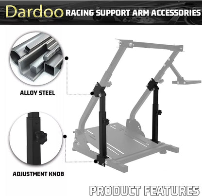 Dardoo Racing Simulation Frame Accessories, Reinforced Racing Frame, only for Some Racing Frames