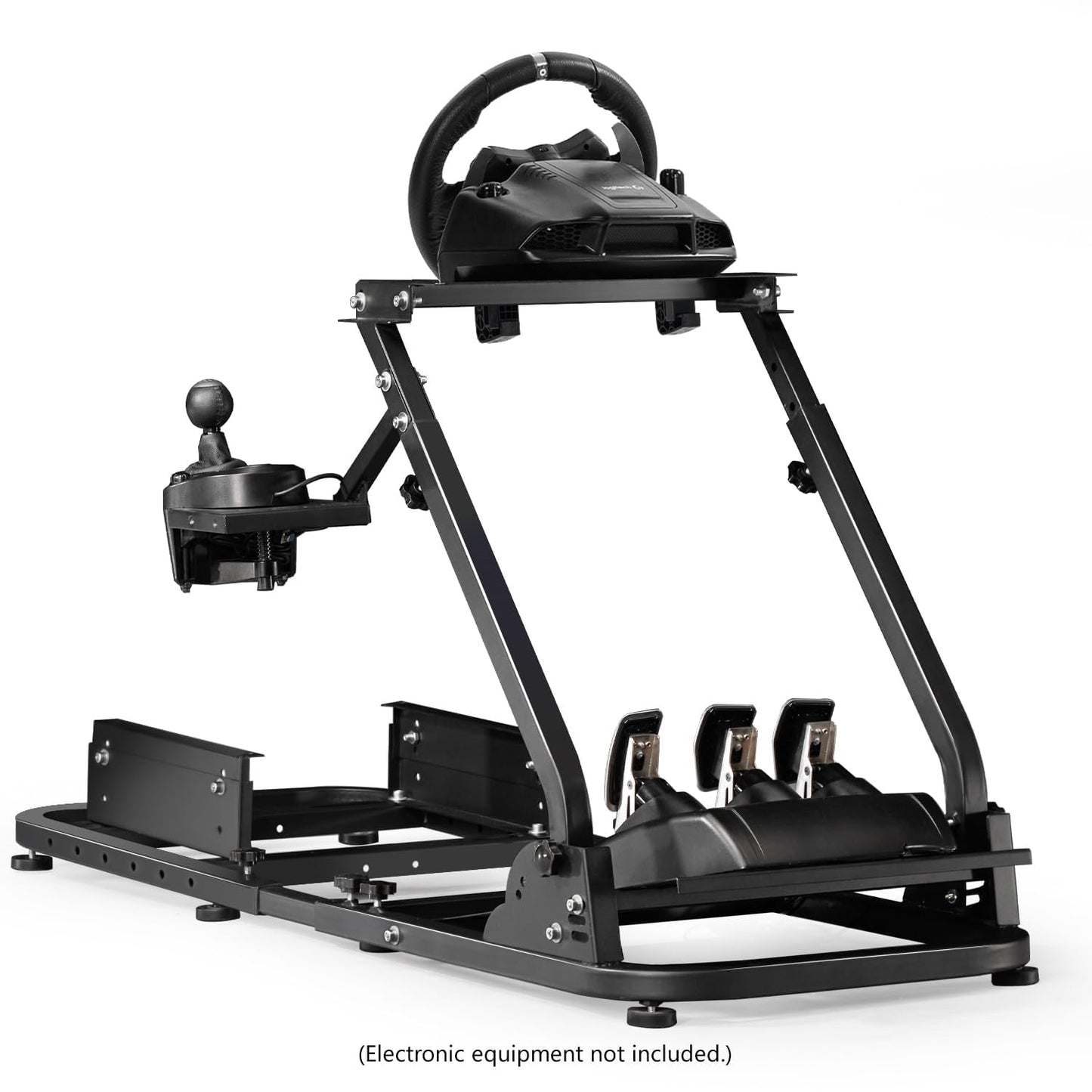 Dardoo G920 Racing Steering Wheel Stand with Adjustable, Frame for Logitech G920,G29,G25,G923 Thrustmaster T80 T150 TX F430 Thrustmaster Stand Foldable, Wheel and Pedals Not Included