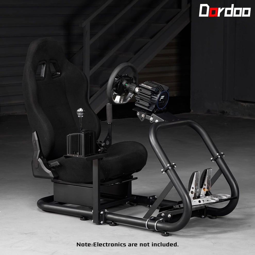 Dardoo Racing Simulator Cockpit with Seat Adjustable Cockpit Simulator ...