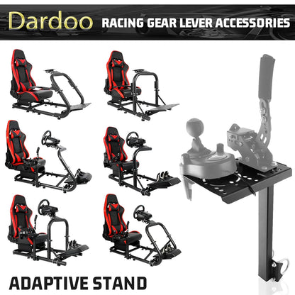 Dardoo Accessories Gear Shift platform is suitable for 50MM round pipe racing simulation cockpit gear lever frame