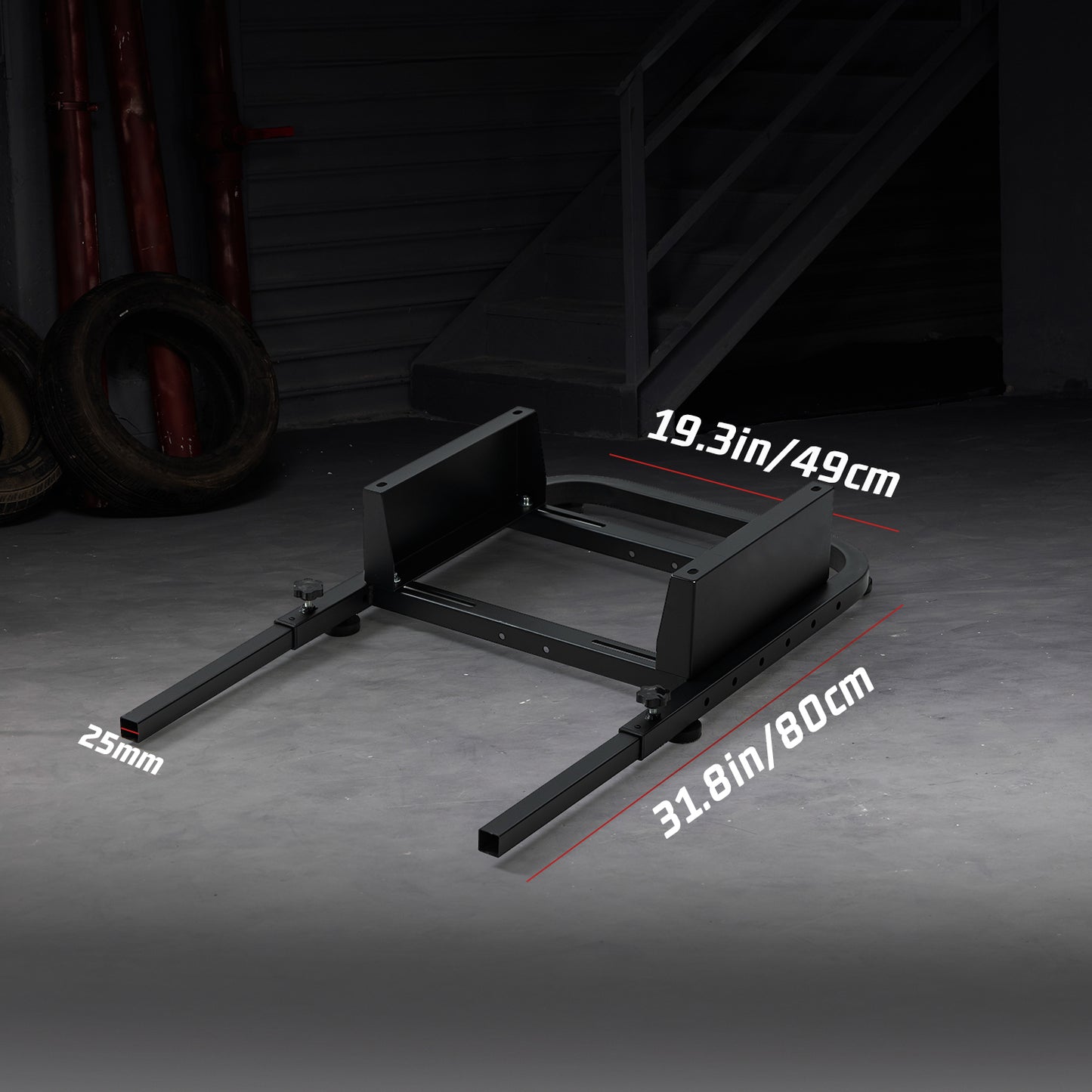 Dardoo Rear Seat Frame Expand into Racing Simulator Cockpit Fits Seats, Support DIY for Simulator Cockpit