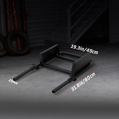 Dardoo Rear Seat Frame Expand into Racing Simulator Cockpit Fits Seats, Support DIY for Simulator Cockpit