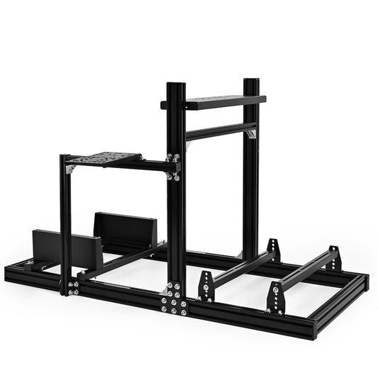 Dardoo 3060 Aluminum Racing Simulator Cockpit , Fully Adjustable,  Support for Logitech/Thrustmaster/Fanatec G29 G923 G920 T248 T300 GSL DD, Not Include Steering Wheel,Pedals,Handbrake