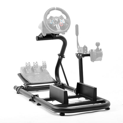 Dardoo G920 Racing Simulator Cockpit Adjustable Fits for Logitech G29 G920 G923, Thrustmaster T300RS TX, Fanatec PC PS4 Xbox, Stable Sim Racing Rig Without Wheel, Pedal and Handbrake