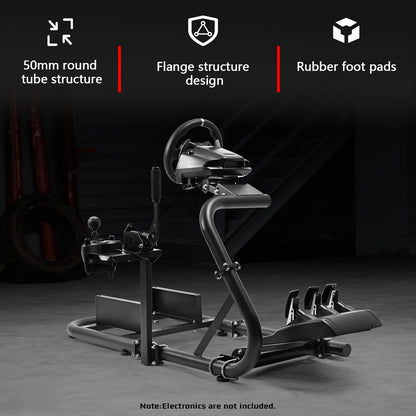 Dardoo G920 Racing Simulator Cockpit Adjustable Fits for Logitech G29 G920 G923, Thrustmaster T300RS TX, Fanatec PC PS4 Xbox, Stable Sim Racing Rig Without Wheel, Pedal and Handbrake