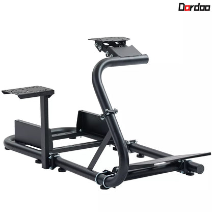 Dardoo G920 Racing Simulator Cockpit Adjustable Fits for Logitech G29 G920 G923, Thrustmaster T300RS TX, Fanatec PC PS4 Xbox, Stable Sim Racing Rig Without Wheel, Pedal and Handbrake