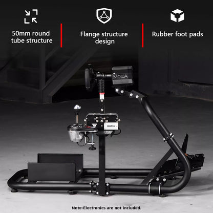 Dardoo G920 Racing Simulator Cockpit Adjustable Fits for Logitech G29 G920 G923, Thrustmaster T300RS TX, Fanatec PC PS4 Xbox, Stable Sim Racing Rig Without Wheel, Pedal and Handbrake