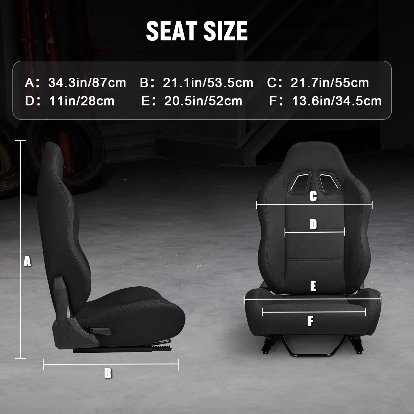 Dardoo F1 Racing Wheel Stand Cockpit with Seat, Rugged Profile 40 x 80 mm Wheel Cage Fit for Logitech G923, for Thrustmaster Sim Racing Mount without Steering Wheel, Pedal, Handbrake